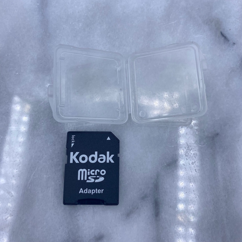 Kodak Micro SD to SD Memory Card Adapter Protective Case 508-56719 B Untested